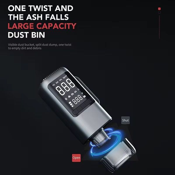 جامپ استارتر و پمپ باد و جارو شارژی خودرو مدل 9366B