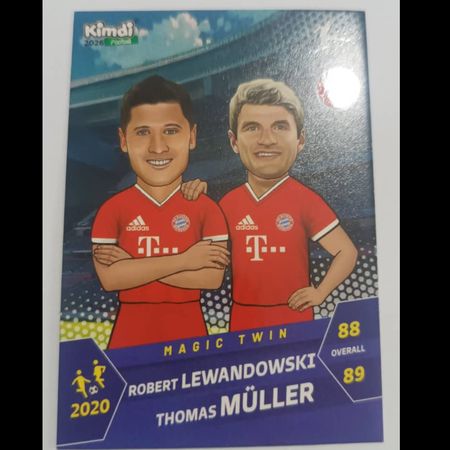 کارت کیمدی 2026 مجیک تویین لواندوسکی و مولر