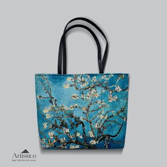 کیف بنددار دستی شکوفه‌های بادام (Artistico)