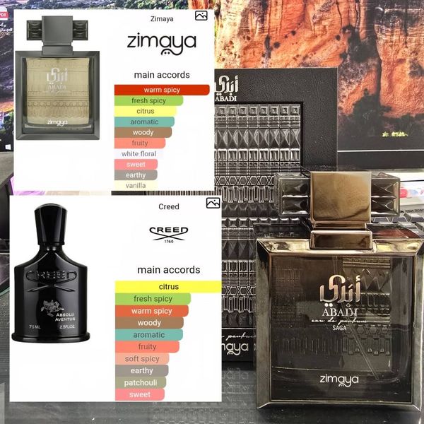 ادکلن ابدی مشکی زیمایا 100 میل اورجینال Zimaya Abadi