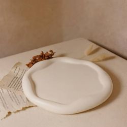 سینی دفرمه سنگ مصنوعی 25سانت