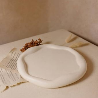 سینی دفرمه سنگ مصنوعی 25سانت