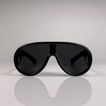 عینک محافظ برای اسکیت و دوچرخه تمام مشکی