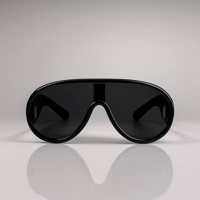 عینک محافظ برای اسکیت و دوچرخه تمام مشکی