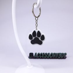 جاکلیدی و آویز کیف فانتزی طرح پنجه سگ DOG PAW KEYCHAIN