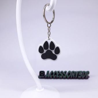 جاکلیدی و آویز کیف فانتزی طرح پنجه سگ DOG PAW KEYCHAIN