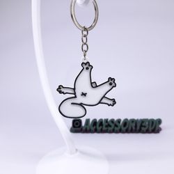 جاکلیدی و آویز کیف فانتزی طرح گربه سایمون غش کرده SIMON CAT KEYCHAIN