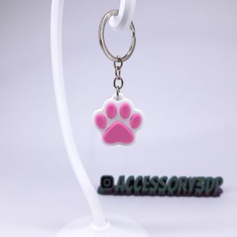 جاکلیدی و آویز کیف فانتزی طرح پنجه گربه CAT PAW KEYCHAIN