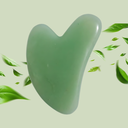 سنگ گواشا سبز اونتورین | گواشا طبیعی برای جوانسازی و رفع چین و چروک