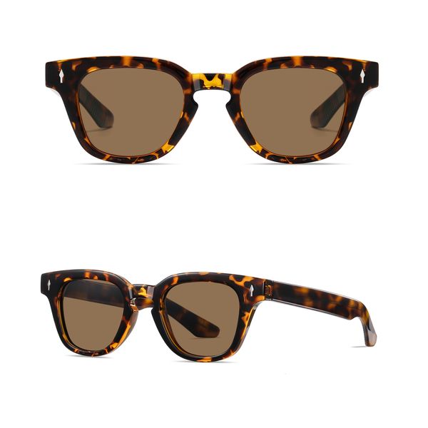 عینک آفتابی مستطیلی آلبرت وگ مدل S31110-C2 Acetate Avantgarde Visionary