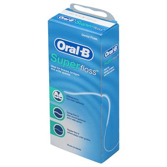 نخ دندان اورال-بی مدل superfloss