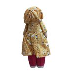 عروسک روسی طرح دختر کلاهدار ارتفاع 30 سانتی متر