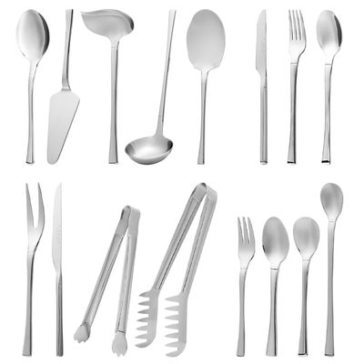 سرویس قاشق، چنگال و کارد استیل 146 پارچه 30 نفره کابان مدل 194