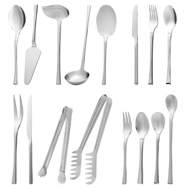 سرویس قاشق، چنگال و کارد استیل 146 پارچه 30 نفره کابان مدل 194