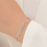 نیم ست طلا 18 عیار زنانه طلای مستجابی کد 006