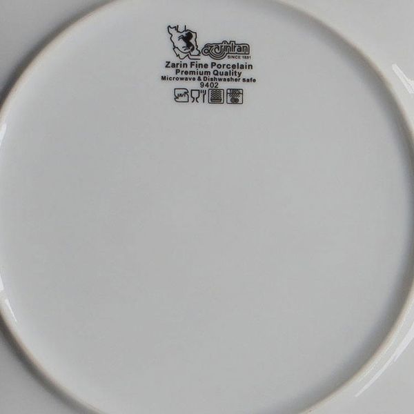 سرویس غذاخوری 102 پارچه چینی زرین ایران سری ایتالیا اف مدل ویلیج درجه عالی