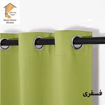 پرده نوین دکور سیلوانا مدل کتان 18 سایز 180 × 140 سانتی متر
