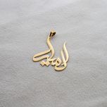 آویز گردنبند طلا 18 عیار زنانه سهی مدل المیرا کد SNA01