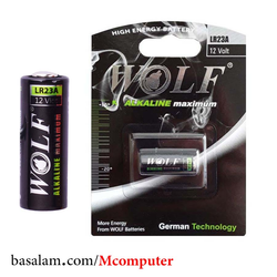 باتری ریموتی آلکالاین 23A وولف Wolf Alkaline