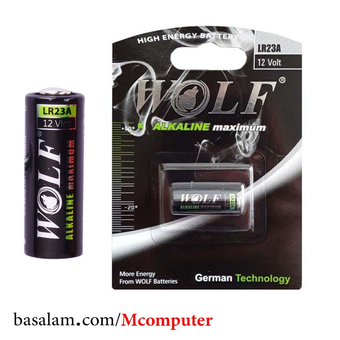 باتری ریموتی آلکالاین 23A وولف Wolf Alkaline