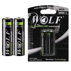 باتری قلمی آلکالاین AA وولف Wolf Alkaline