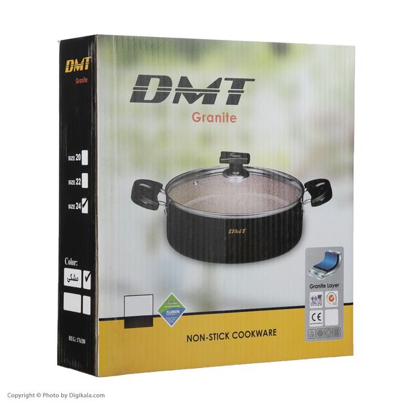 تابه د.م.ت مدل گرانیتی سایز 24