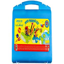 ست نقاشی 48 تکه آریا مدل Briefcase*256