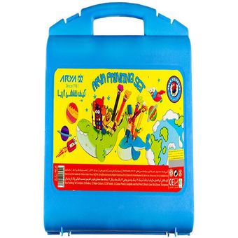 ست نقاشی 48 تکه آریا مدل Briefcase*256