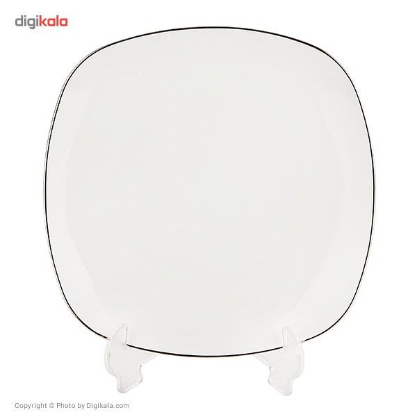 سرویس چینی 27 پارچه غذاخوری چینی زرین ایران سری کواترو مدل سمن درجه عالی