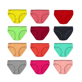 شورت زنانه مدل نهال کد Z540 مجموعه 12 عددی