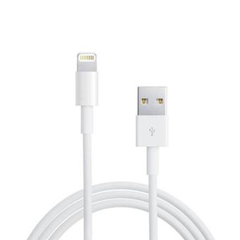 کابل USB به لایتنینگ اپل مدل MD818ZM/A A1480 با سریال چین 2021 طول 1 متر (کیفیت خوب) با ضمانت سلامت محصول