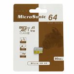 خرید کارت حافظه MicroSD 64 گیگ میکرو سونیک مدل 533X A1 V30 | کلاس 10 با سرعت بالا