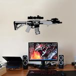 استیکر مدل m4 gun03