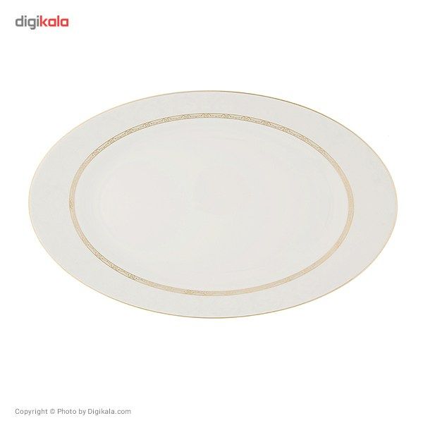 سرویس غذاخوری 28 پارچه چینی زرین ایران سری ایتالیا اف مدل هدیه درجه عالی