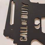 استیکر مدل اسلحه کالاف دیوتی دولایه MDF