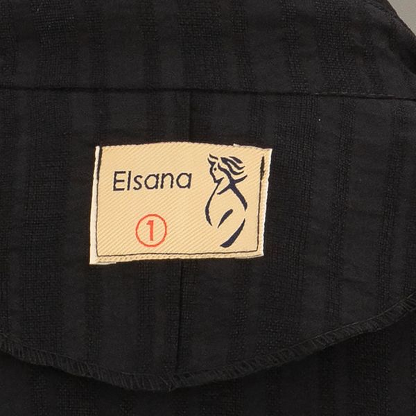 مانتو زنانه السانا مدل واران کد 220201 رنگ مشکی