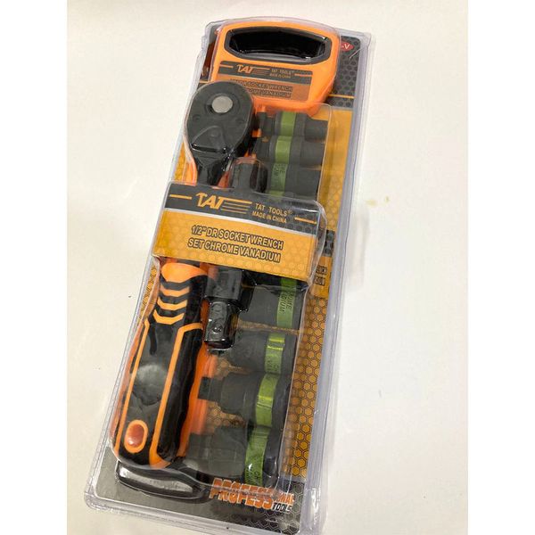 آچار بکس تات مدل NIL مجموعه 12 عددی