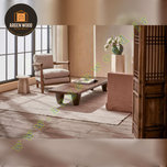 میز جلو مبلی چوبی مدرن و خاص طرح ماریکو