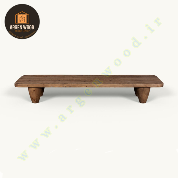 میز جلو مبلی چوبی مدرن و خاص طرح ماریکو