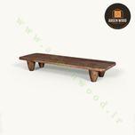 میز جلو مبلی چوبی مدرن و خاص طرح ماریکو