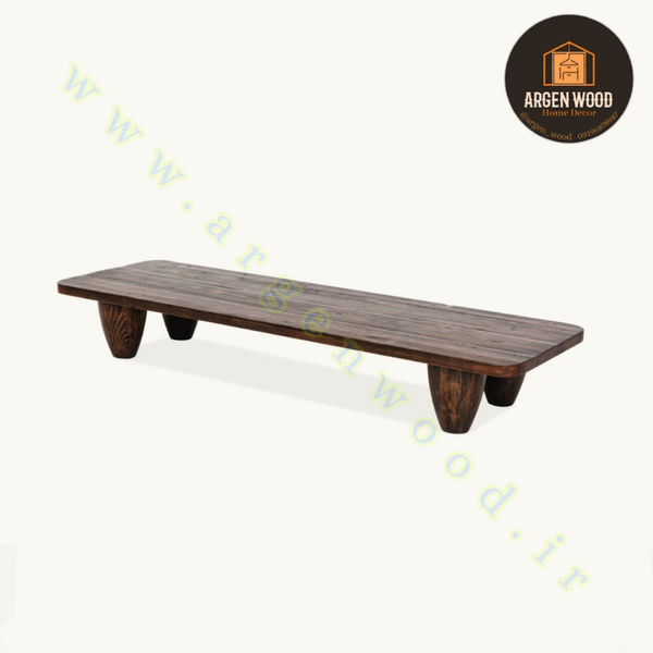 میز جلو مبلی چوبی مدرن و خاص طرح ماریکو