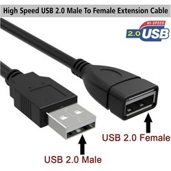 کابل افزایش طول USB 2.0 ایفورت مدل 654 طول 3 متر