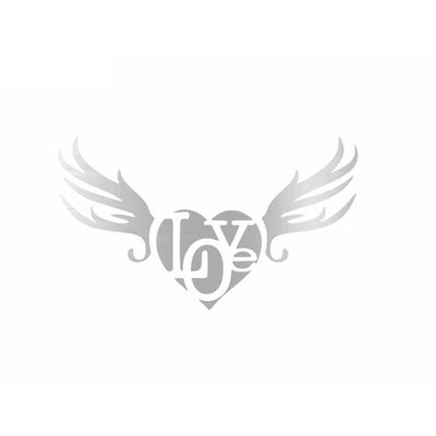 برچسب بدنه خودرو رادیانس طرح LoveKing کد B57