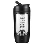 شیکر شارژی قابل حمل گرین لاین مدل Protein Mixer GNPRSH650MBK گنجایش 0.65 لیتر