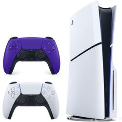 کنسول بازی سونی مدل PlayStation 5 Slim ظرفیت یک ترابایت ریجن 2016A اروپا به همراه دسته اضافی*379
