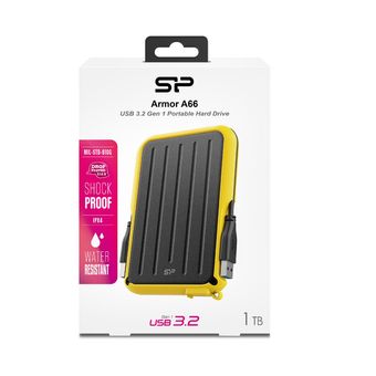 هارد اکسترنال سیلیکون پاور مدل Armor A66 ظرفیت 1 ترابایت