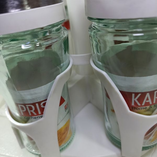 ست جا ادویه 7 پارچه کاپریس مدل فلورا کد G1