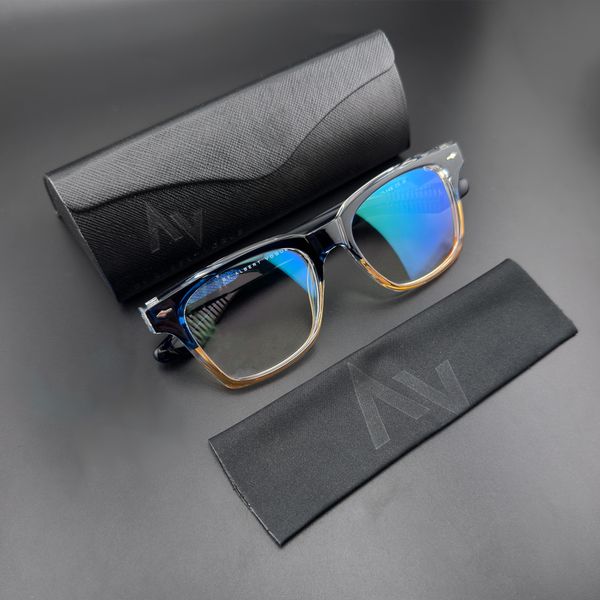 عینک محافظ چشم آلبرت وگ مدل S31109C4-1 Acetate Blue Control