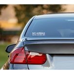 برچسب بدنه خودرو طرح No airbag مدل Shb09