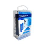 باتری قلمی و نیم قلمی وستینگهاوس مدل Dynamo Alkaline بسته 12 عددی